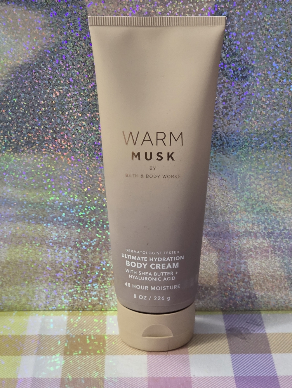 Bath & Body Works Warm Musk Body Cream 8oz NEW Rare